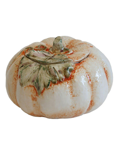 Barattolo Zucca Piccola 14 cm collezione Virginia Casa Ceramiche - MARIKA DE PAOLA - HOME DECOR