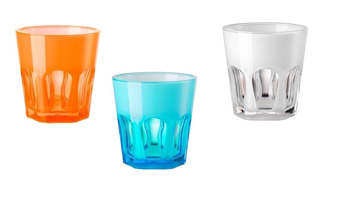 Bicchiere tumbler Double Face in Sinthetic Crystal Mario Luca Giusti - MARIKA DE PAOLA - HOME DECOR