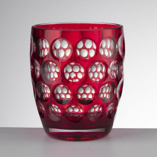 Bicchiere tumbler Lente Basso in Sinthetic Crystal Mario Luca Giusti - MARIKA DE PAOLA - HOME DECOR