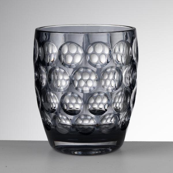 Bicchiere tumbler Lente Basso in Sinthetic Crystal Mario Luca Giusti - MARIKA DE PAOLA - HOME DECOR