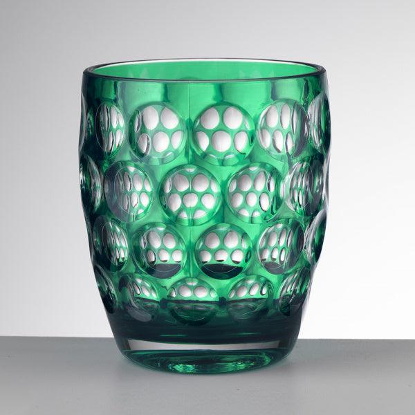 Bicchiere tumbler Lente Basso in Sinthetic Crystal Mario Luca Giusti - MARIKA DE PAOLA - HOME DECOR