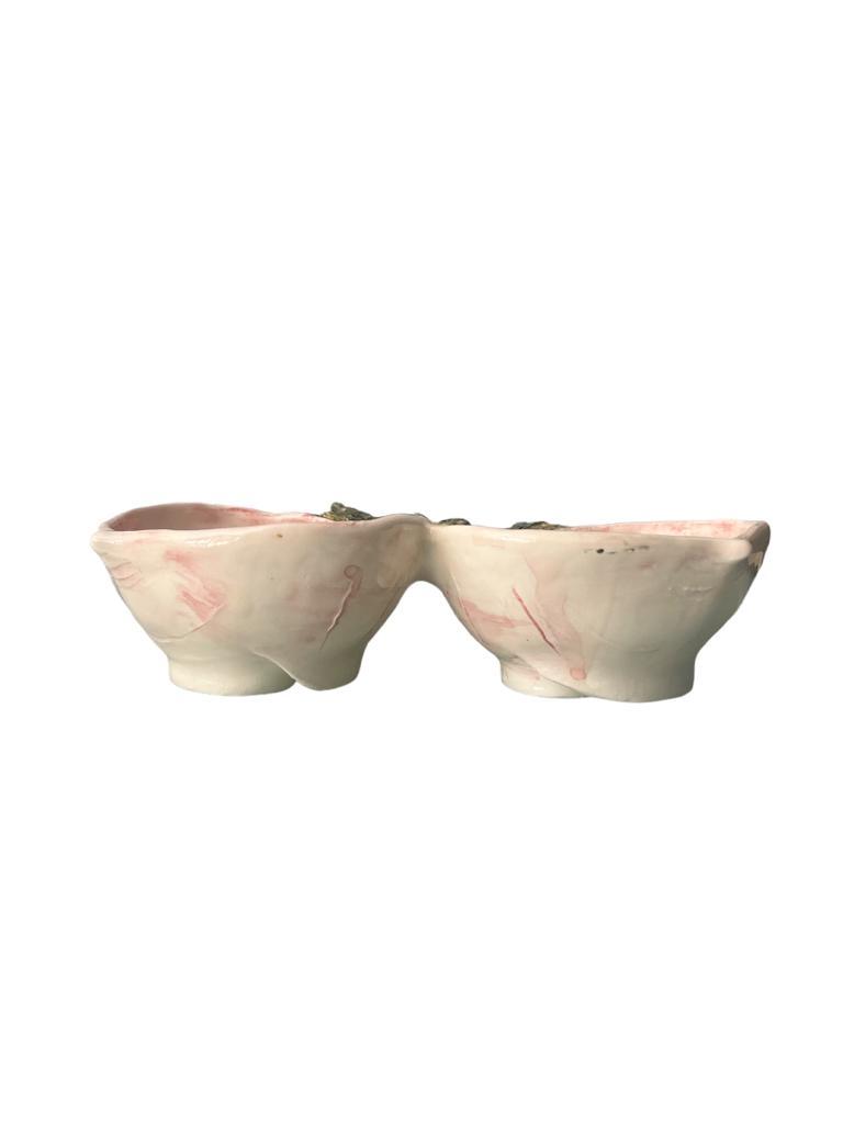 Boletti a due sezioni Rapa 31 cm collezione Virginia Casa Ceramiche - MARIKA DE PAOLA - HOME DECOR