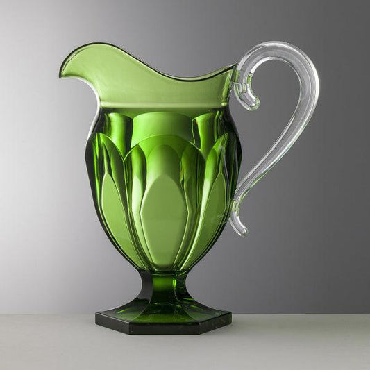 Brocca / Caraffa ROBERTA (1200 ml) in Cristallo Sintetico, Mario Luca Giusti, Verde - MARIKA DE PAOLA - HOME DECOR