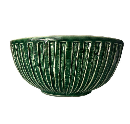 Ciotola / Insalatiera Verde Piccola 16 cm collezione Virginia Casa Ceramiche - MARIKA DE PAOLA - HOME DECOR