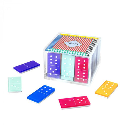 Gioco da tavolo - Domino in cristallo acrilico, Vesta Home