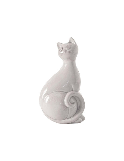 Evaporatore in ceramica con gancio in ferro, Gatto - MARIKA DE PAOLA - HOME DECOR