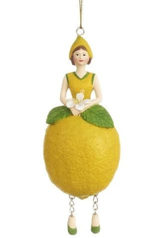 Flower Fairy - collectible fairy for room decoration - Lemon