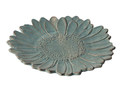 Piattino Margherita Romantica in ceramica artigianale toscana, fatto a mano, 21 cm - MARIKA DE PAOLA - HOME DECOR