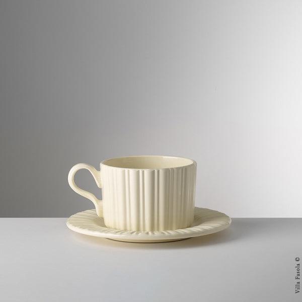 Teatime tazza da the con piattino collezione Mario Luca Giusti - MARIKA DE PAOLA - HOME DECOR